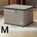 Clothes Storage Box, Home Fabric, Large Capacity, Oversized Wardrobe, Clothes, Blankets, Layered Sorting Box, Storage Artifact